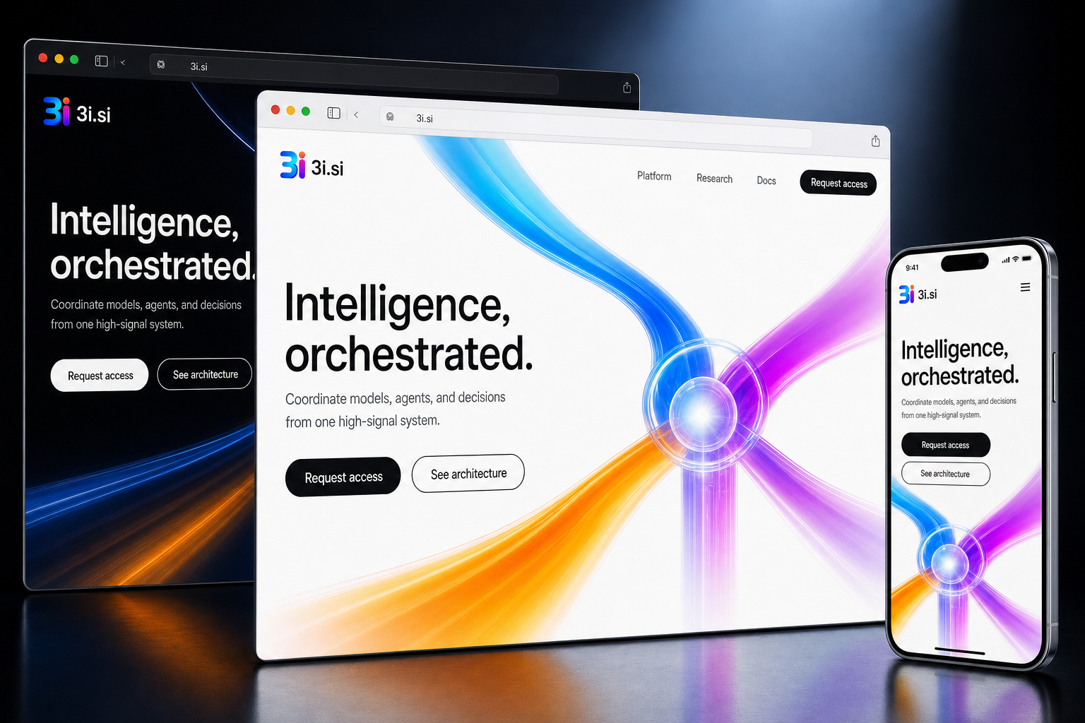 3i.si website concept preview enlarged