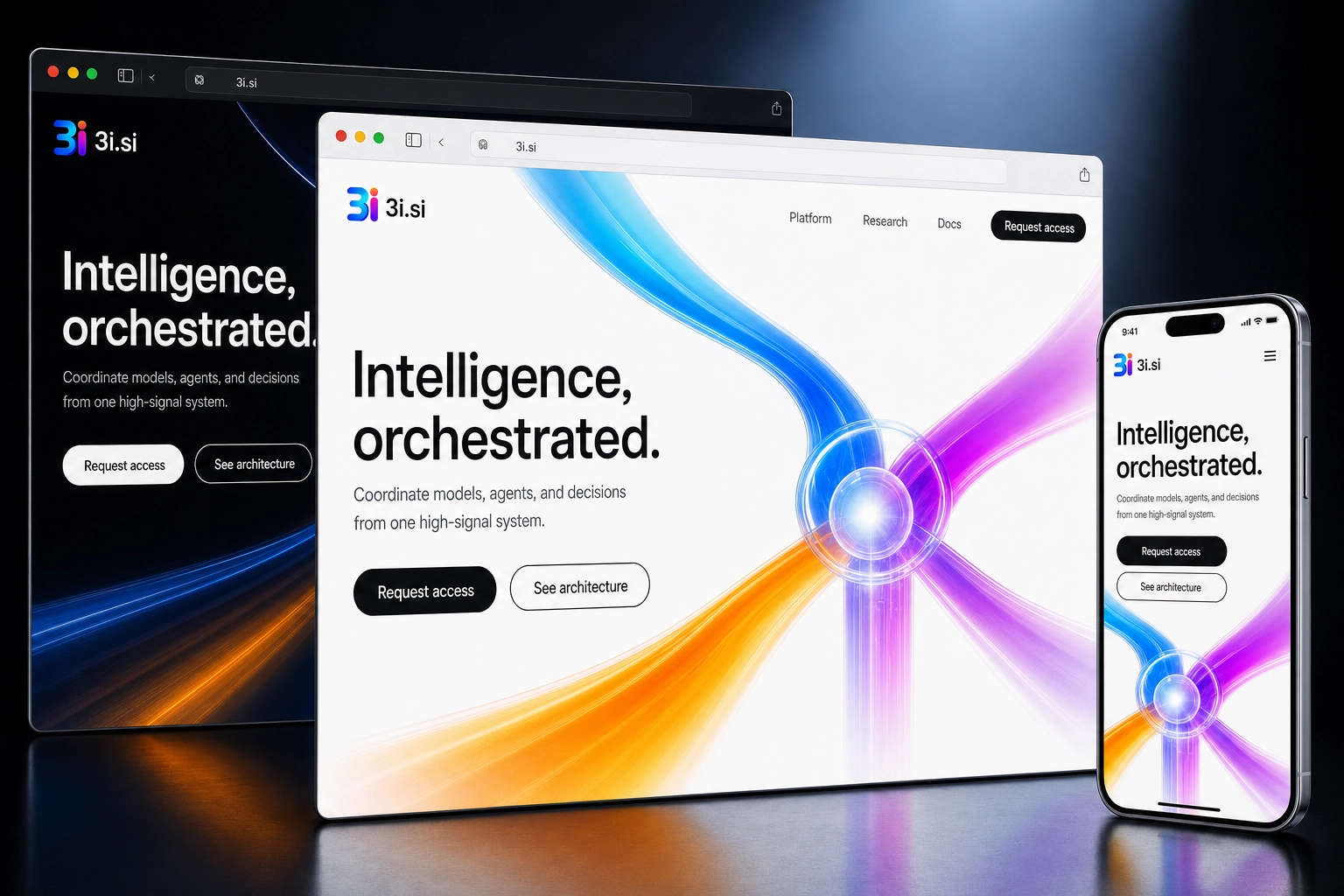 3i.si website concept preview