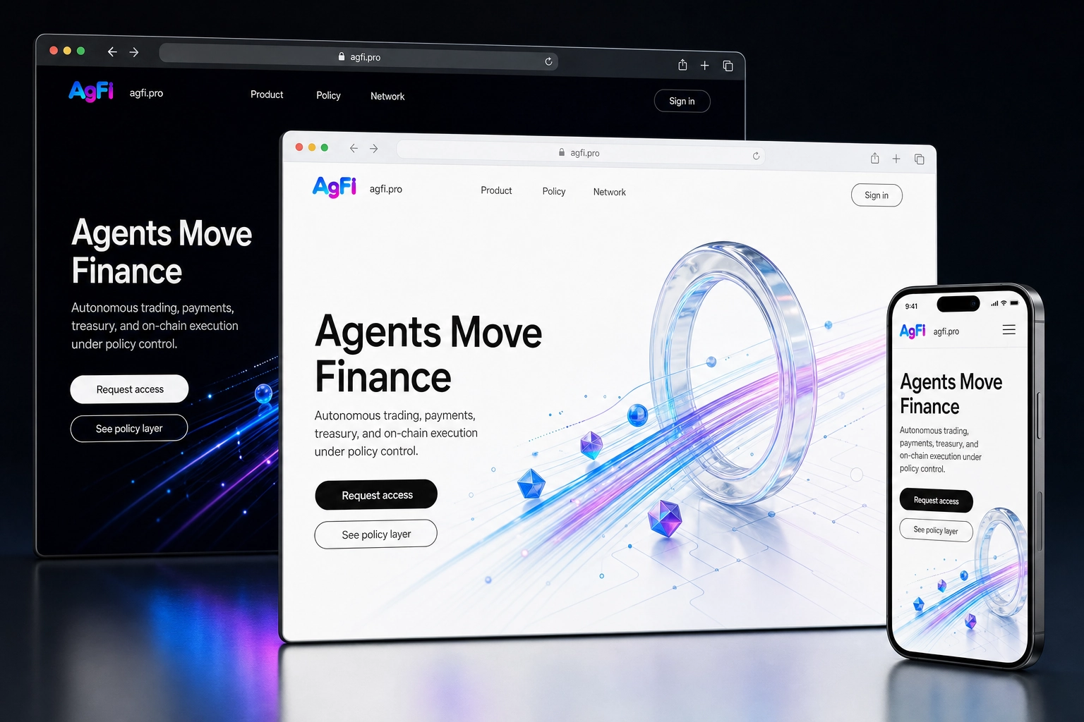 agfi.pro website concept preview