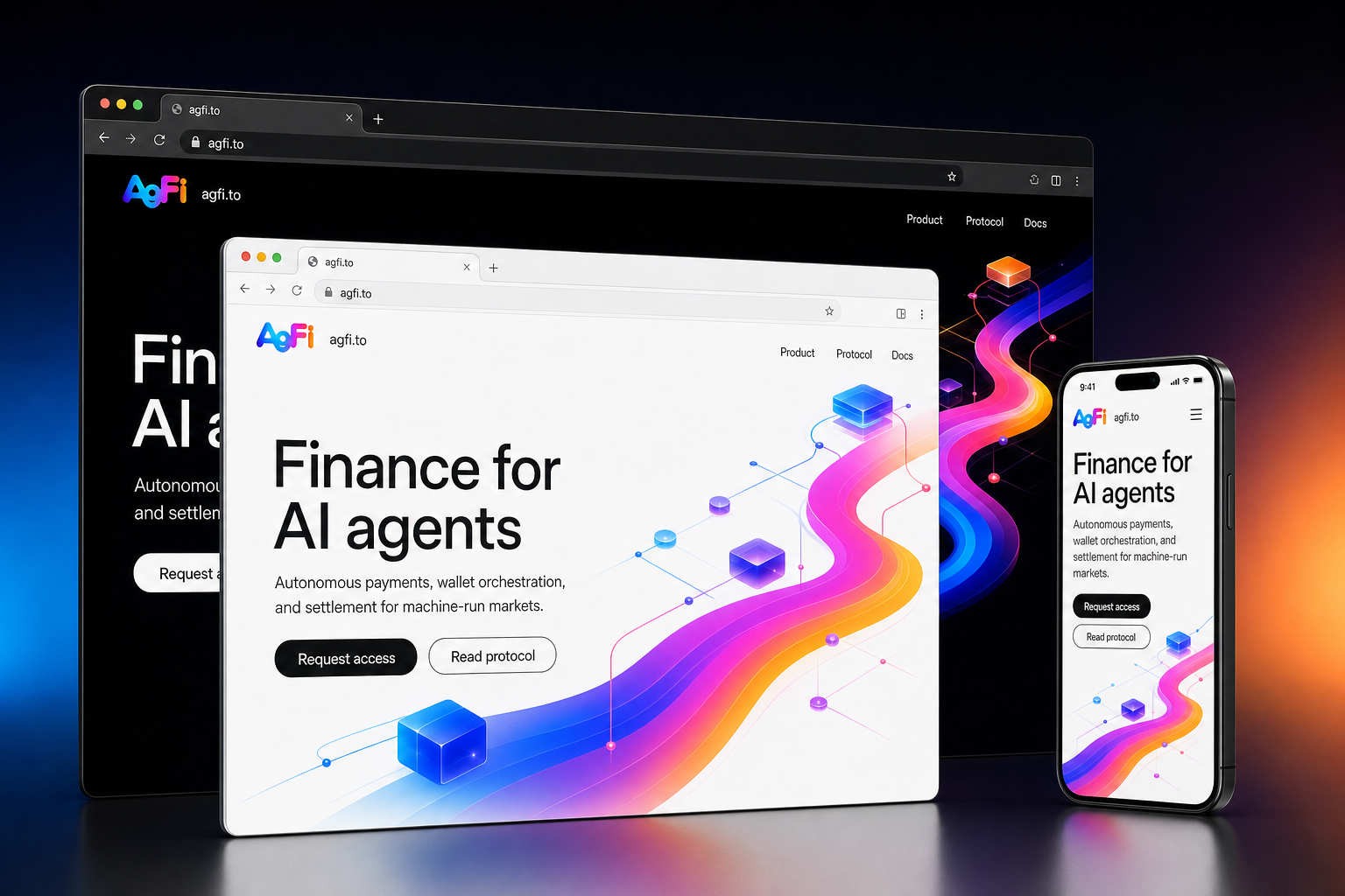 agfi.to website concept preview enlarged