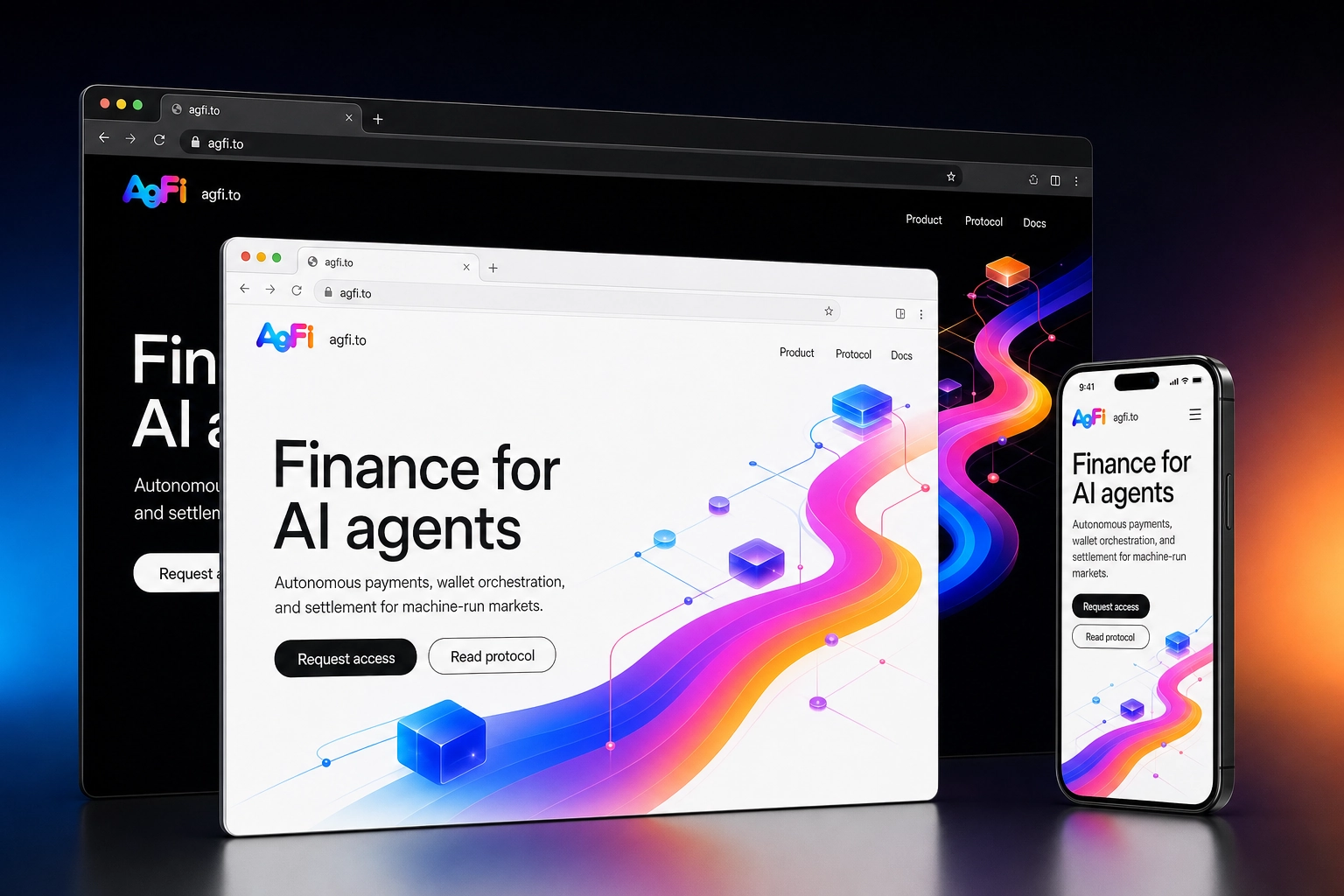agfi.to website concept preview