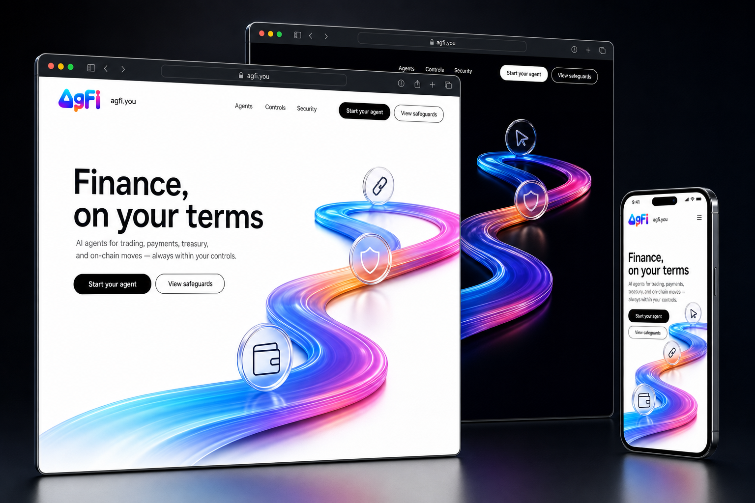 agfi.you website concept preview enlarged