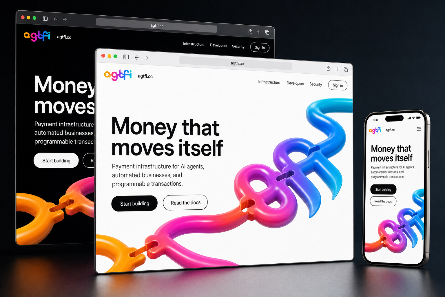 agtfi.cc website concept preview enlarged