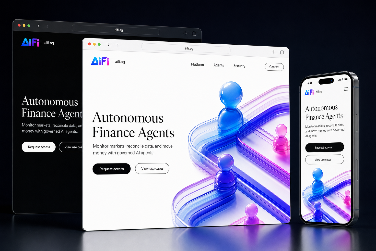 aifi.ag website concept preview enlarged