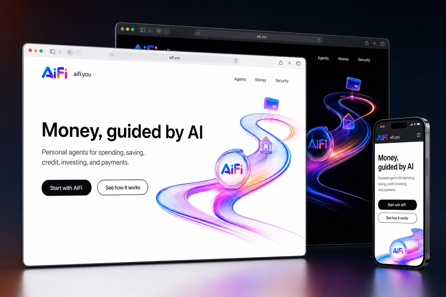 aifi.you website concept preview