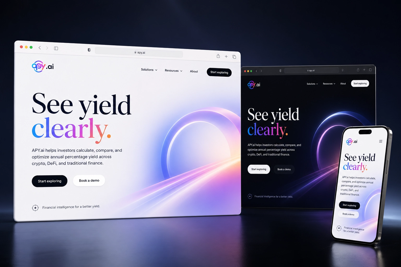 apy.ai website concept preview