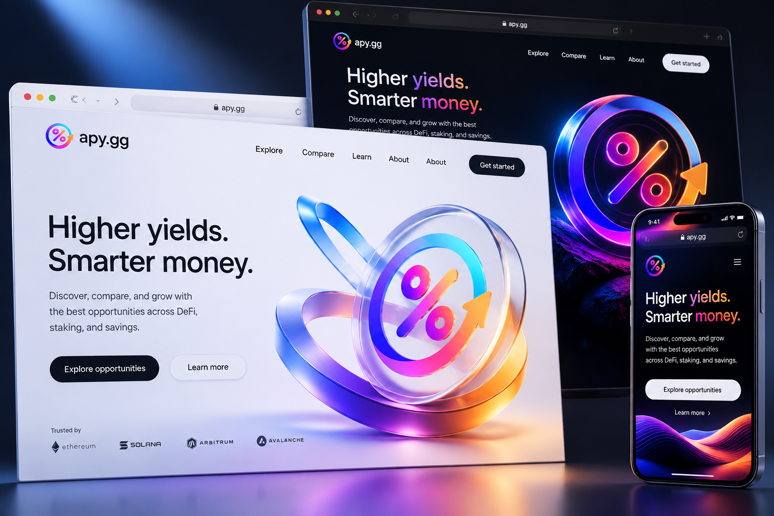 apy.gg website concept preview