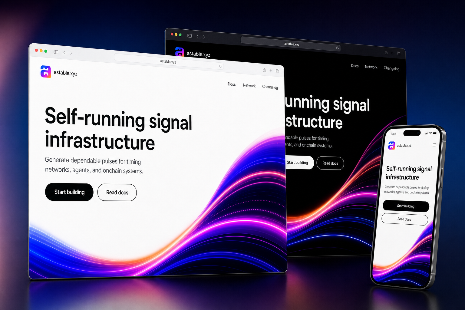 astable.xyz website concept preview enlarged