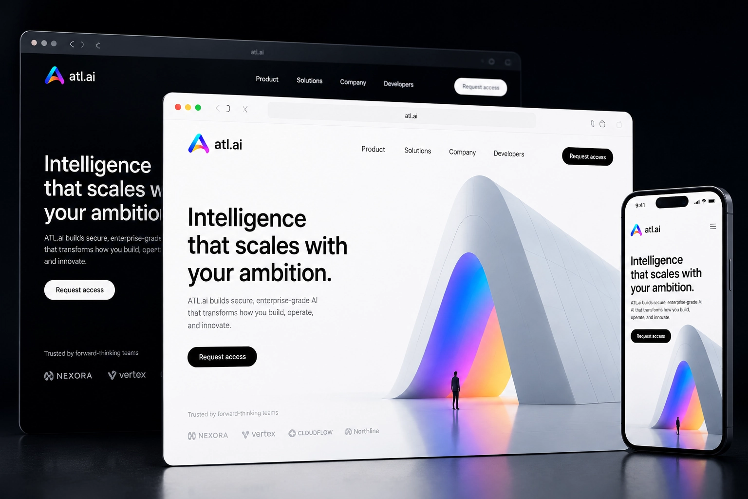atl.ai website concept preview