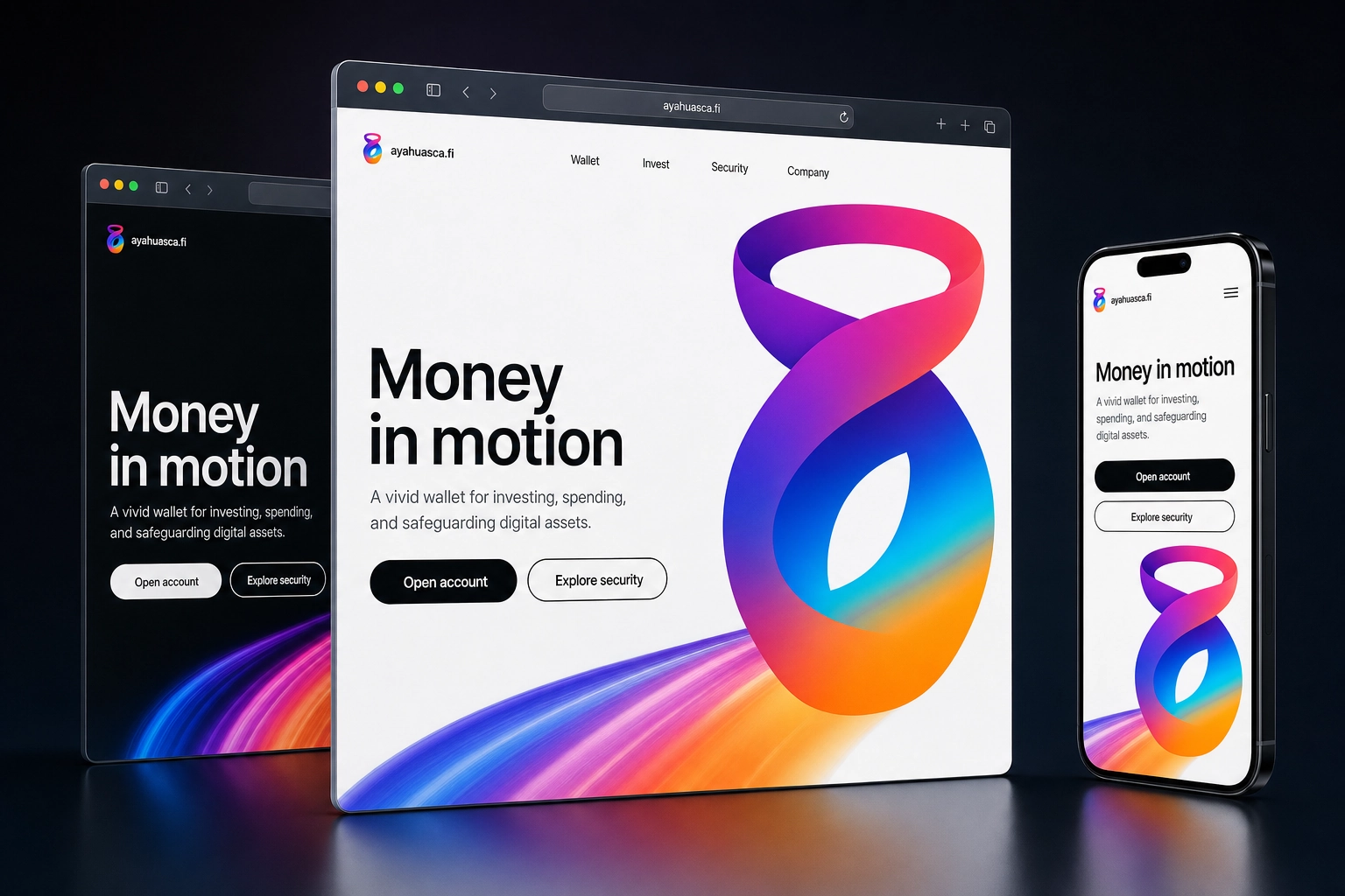 ayahuasca.fi website concept preview