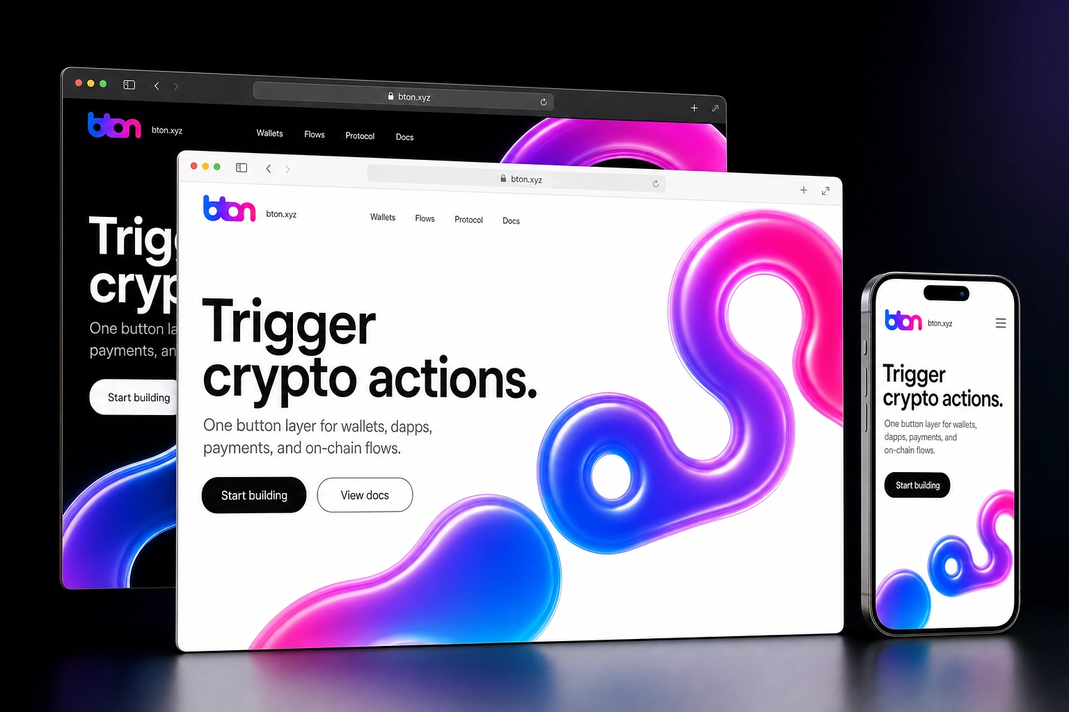 bton.xyz website concept preview