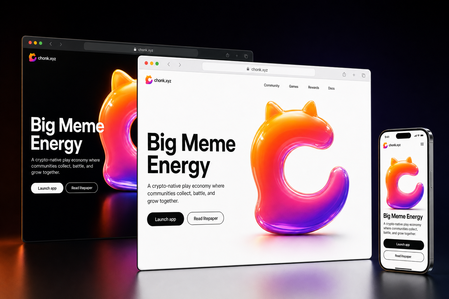 chonk.xyz website concept preview enlarged