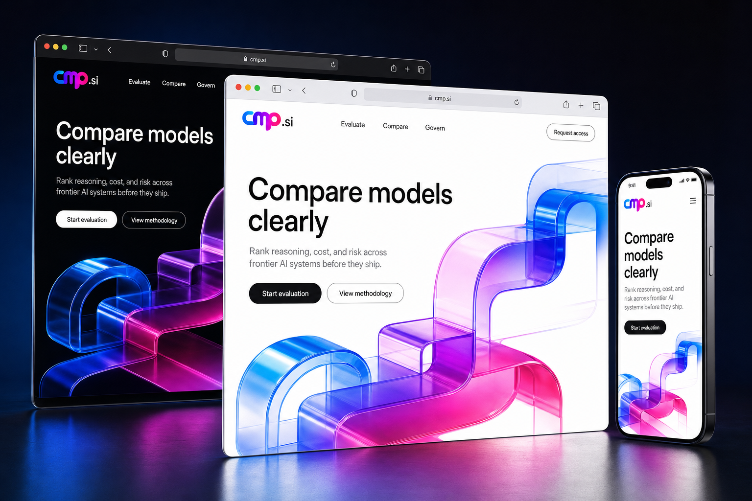 cmp.si website concept preview enlarged
