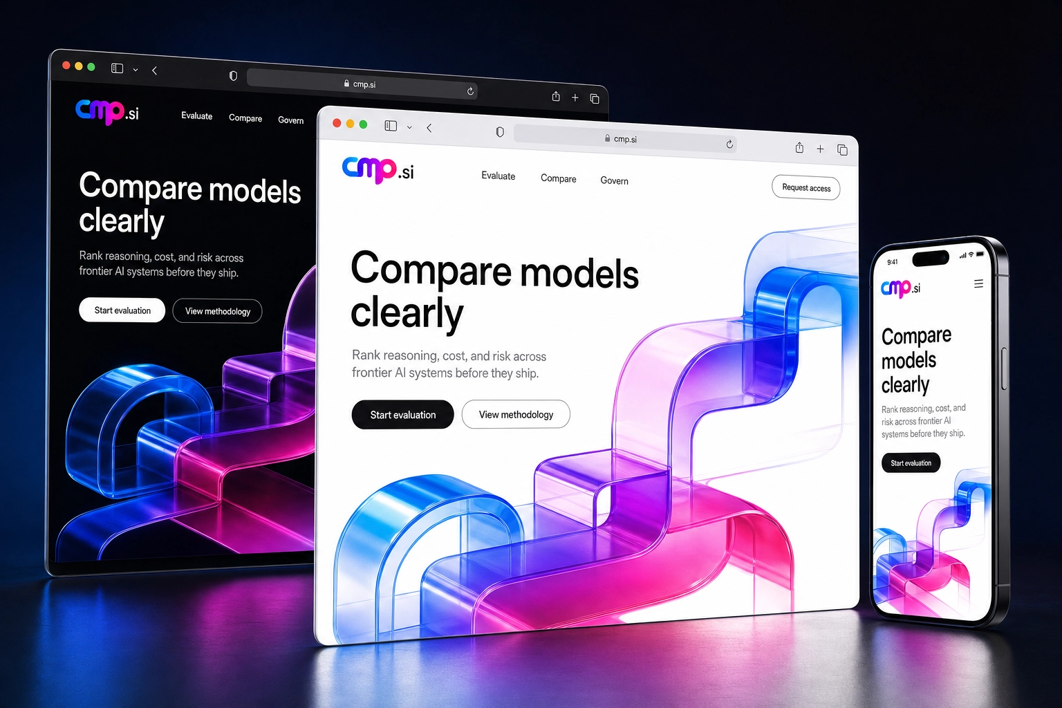 cmp.si website concept preview