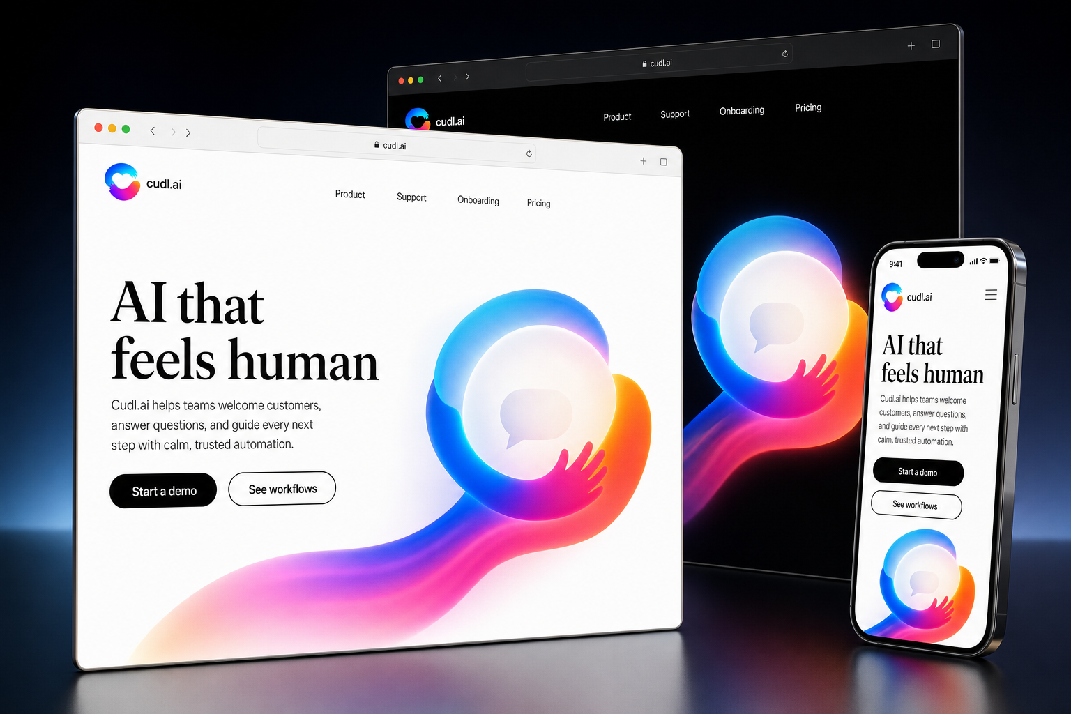 cudl.ai website concept preview