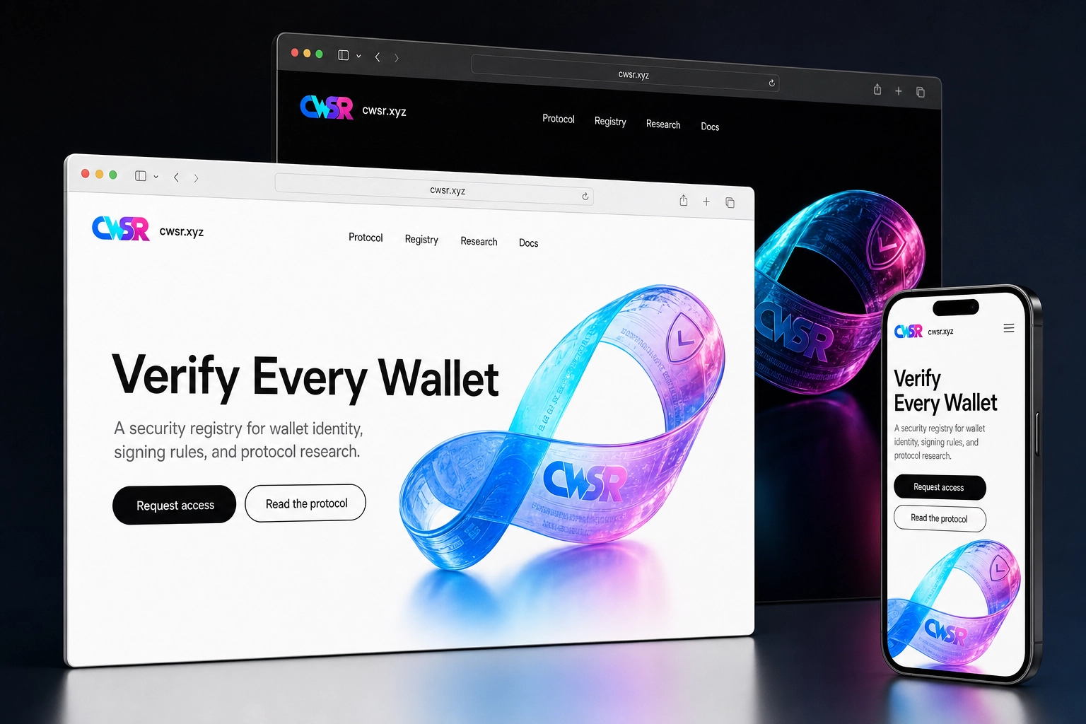 cwsr.xyz website concept preview