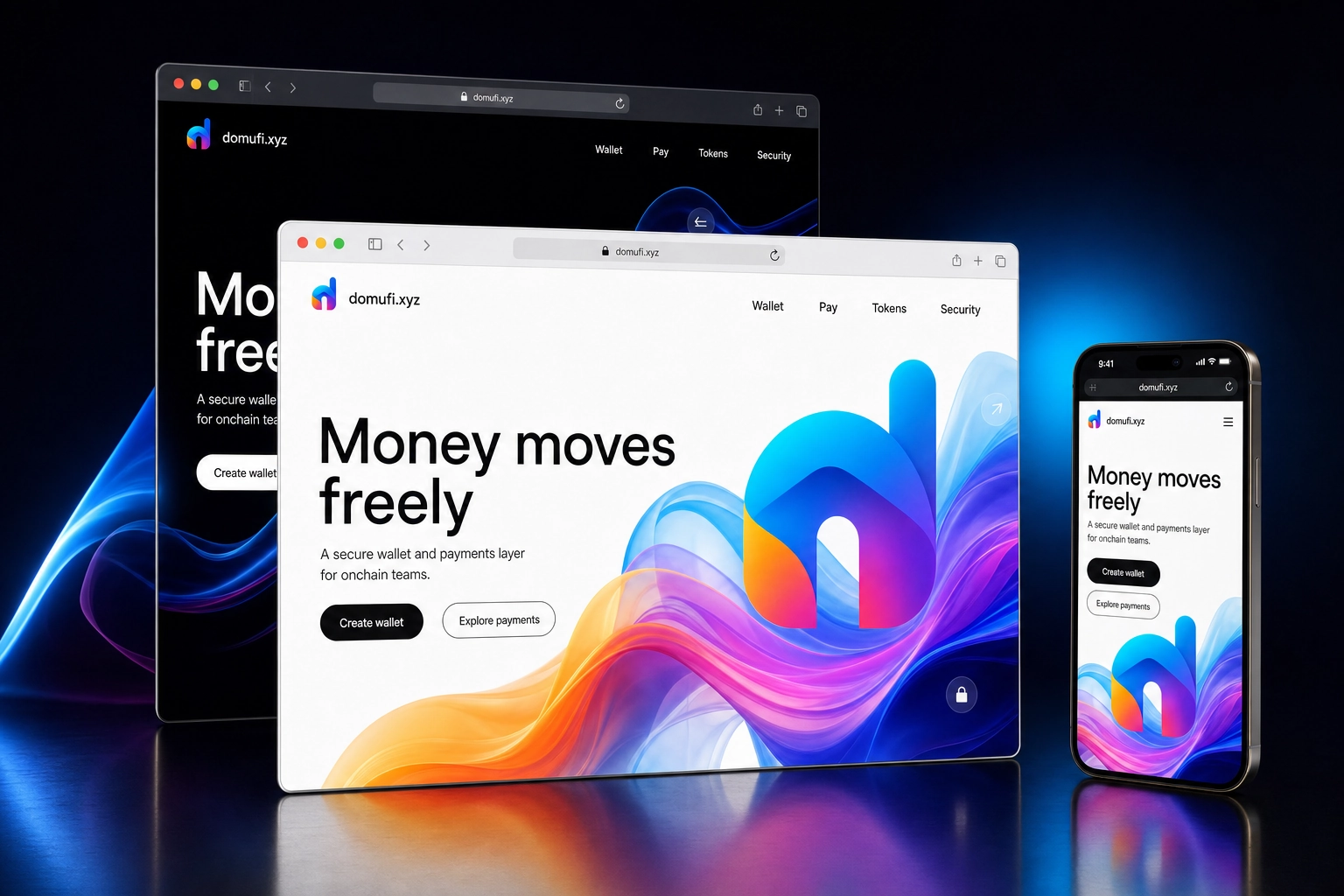 domufi.xyz website concept preview
