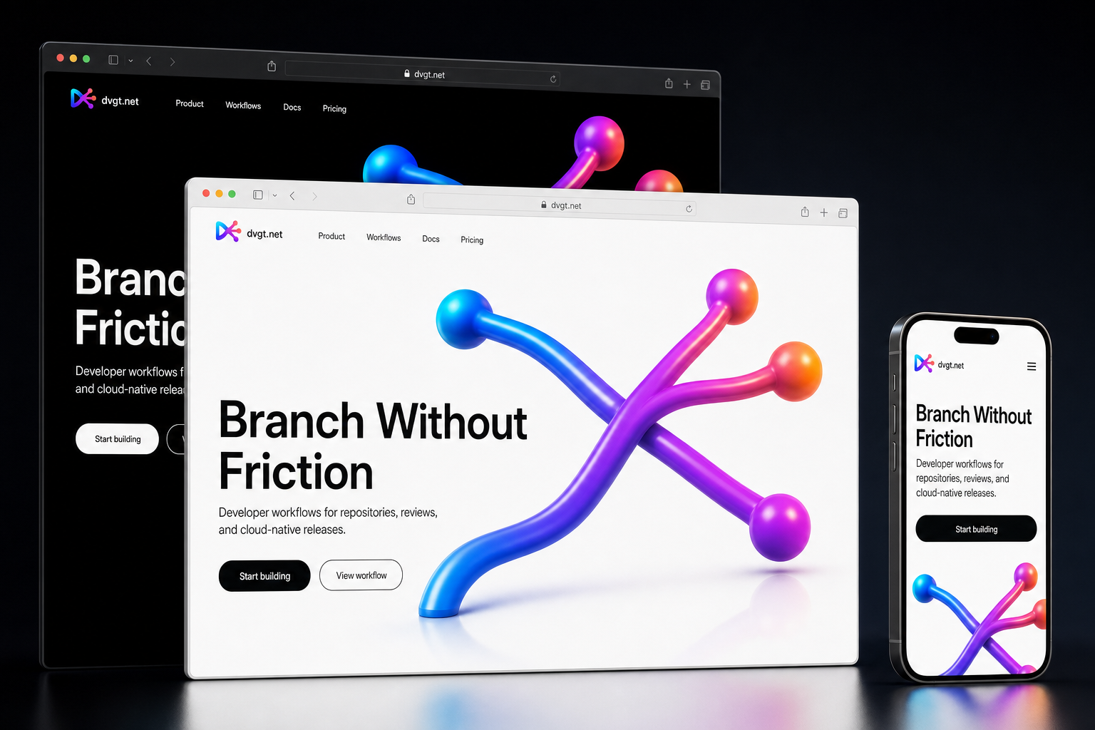 dvgt.net website concept preview
