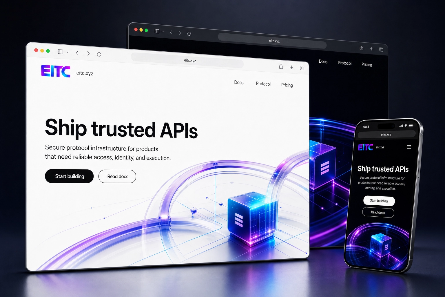 eitc.xyz website concept preview