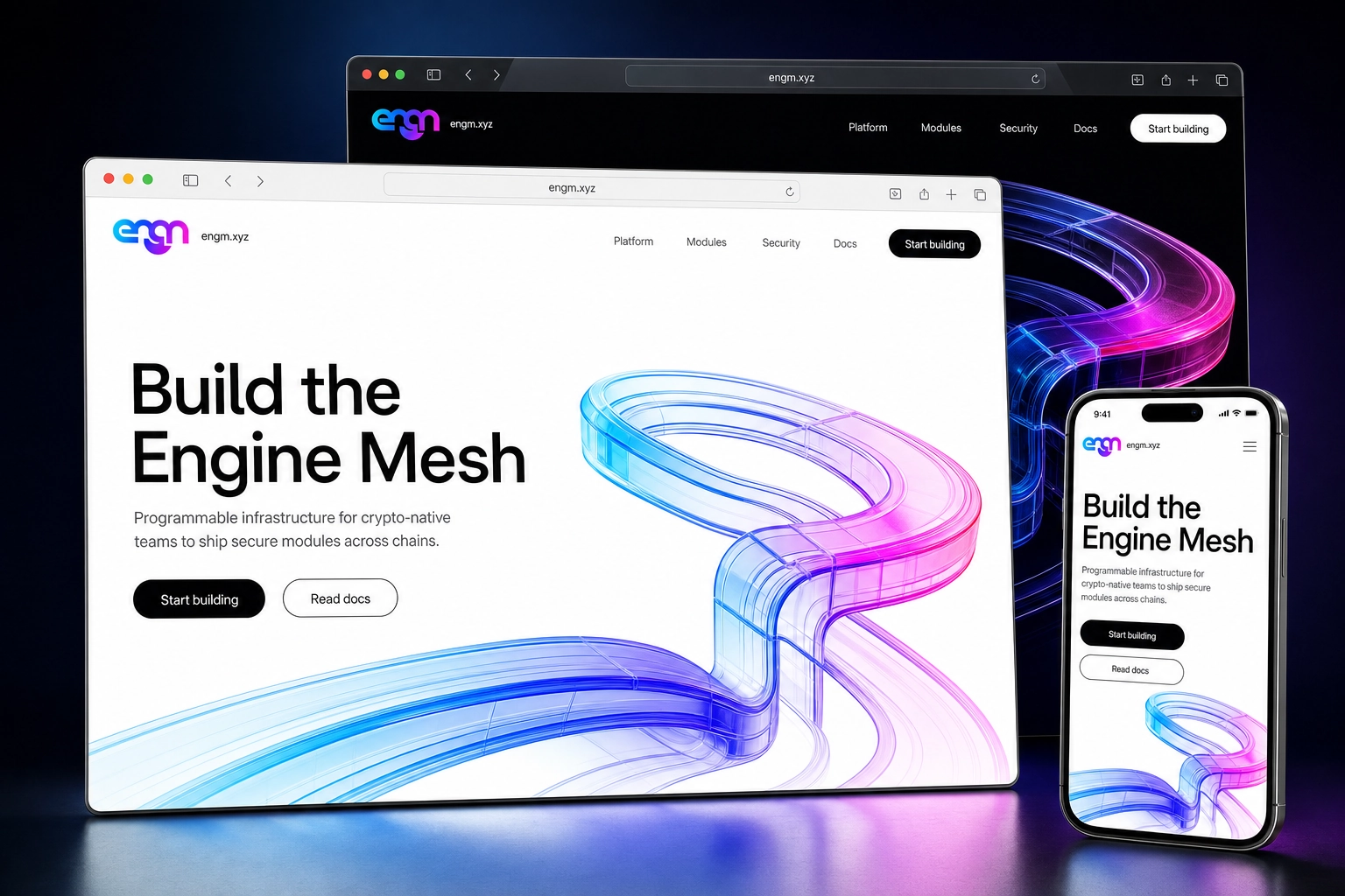 engm.xyz website concept preview