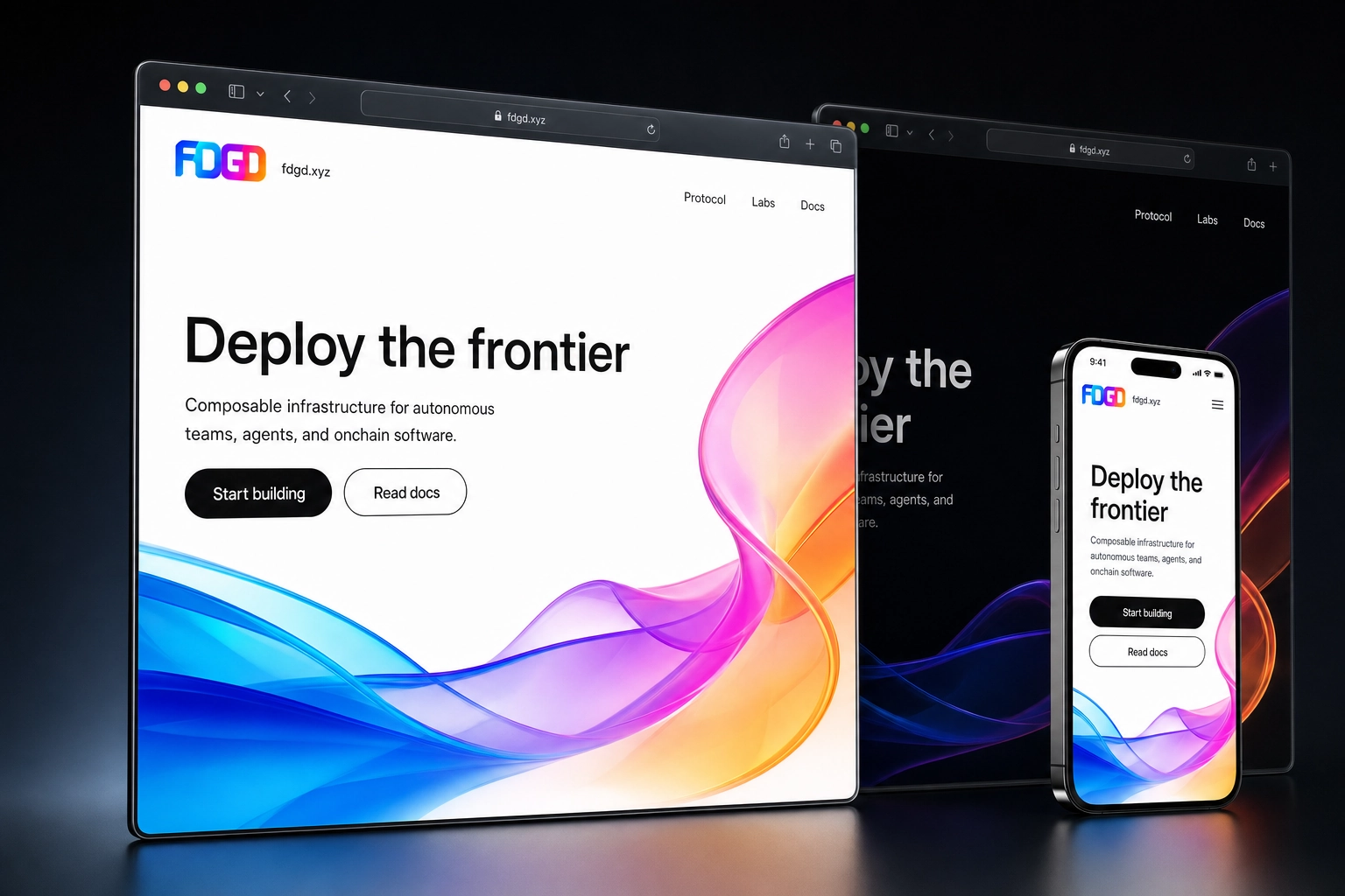 fdgd.xyz website concept preview