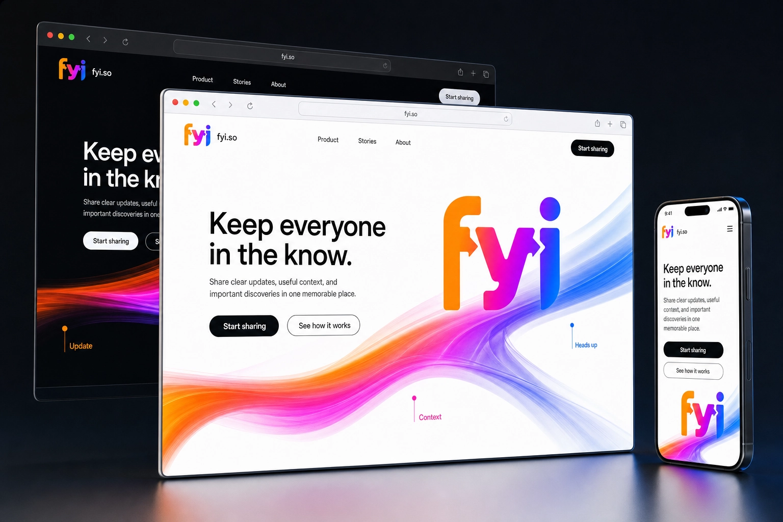fyi.so website concept preview
