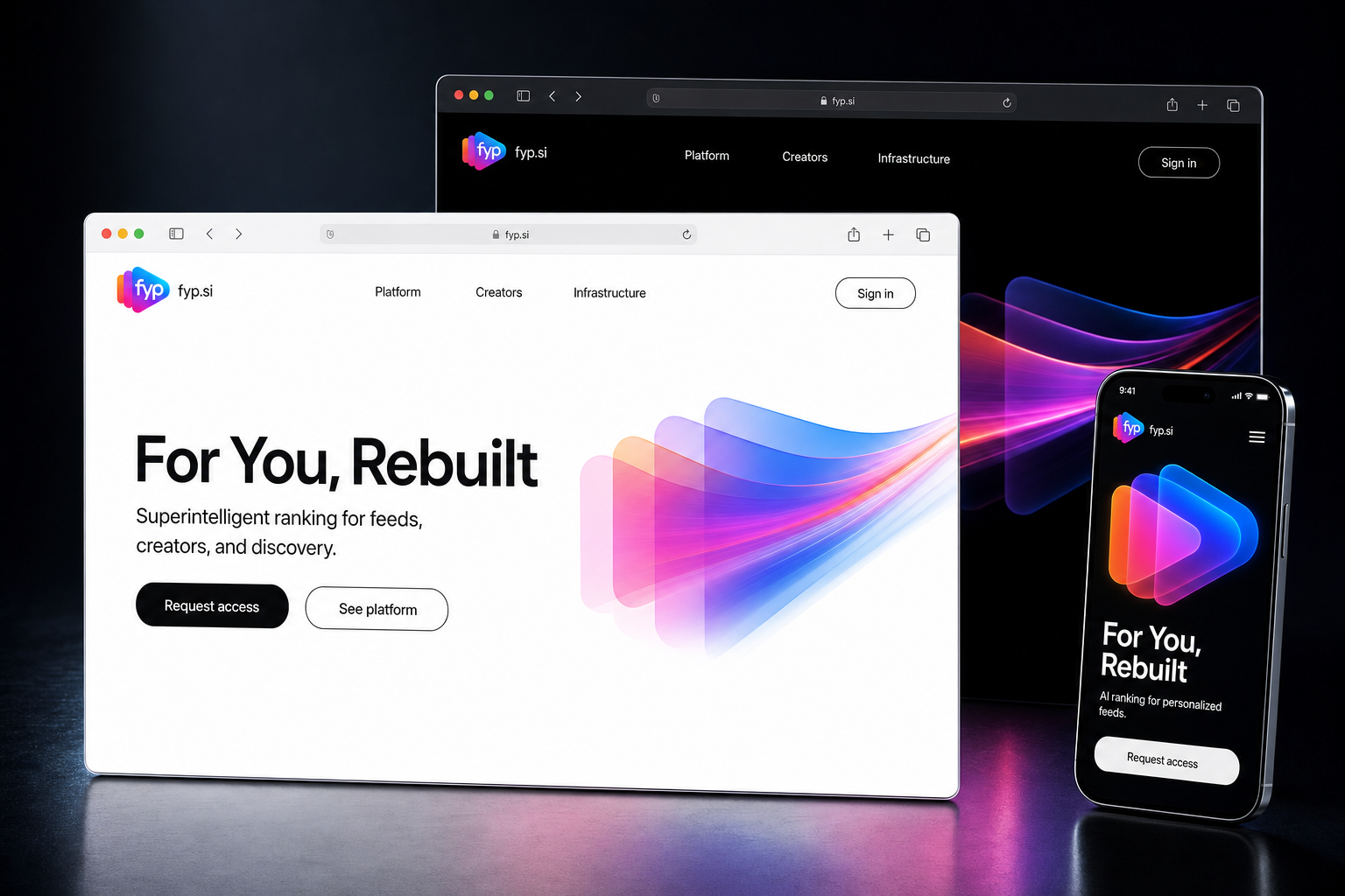 fyp.si website concept preview
