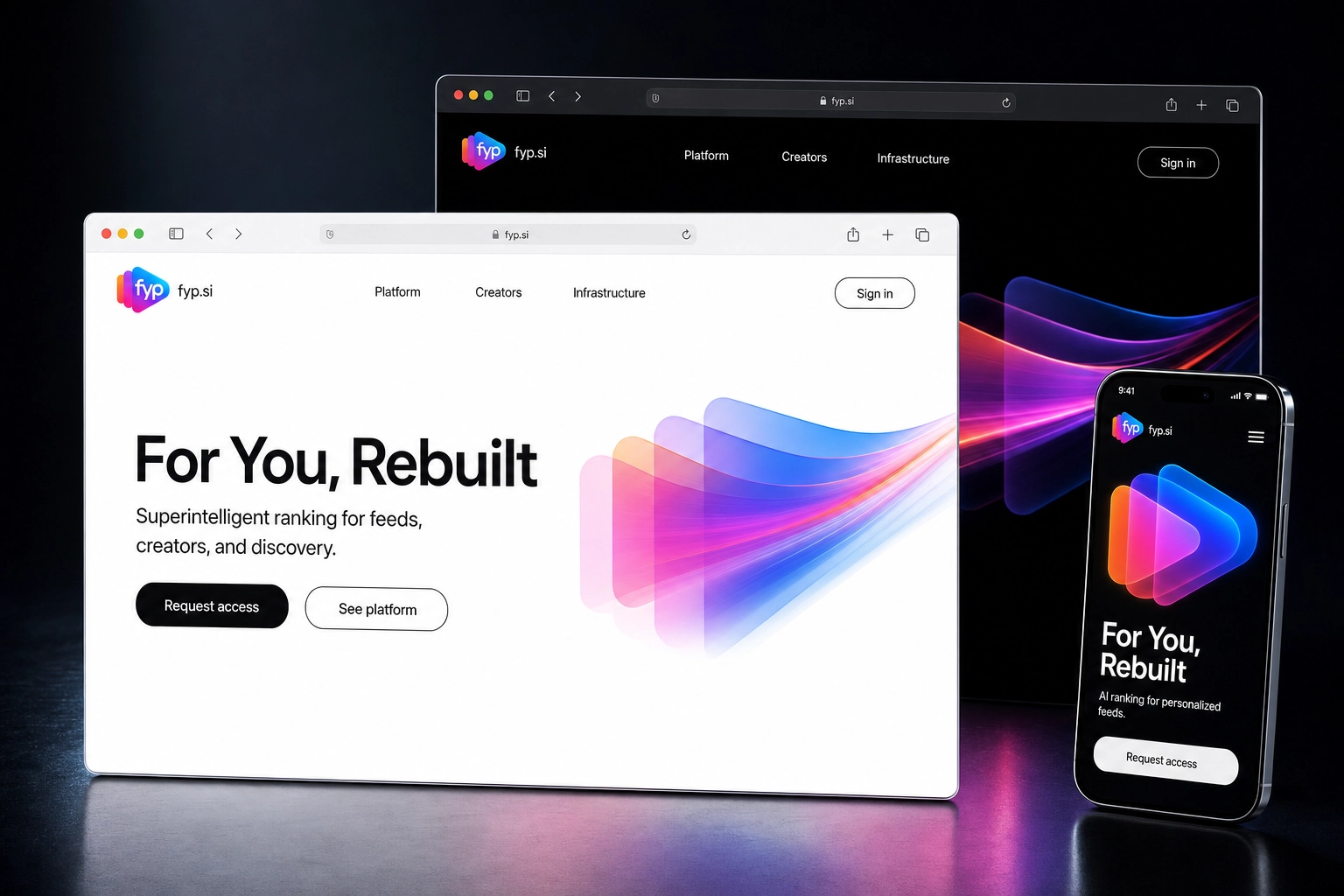 fyp.si website concept preview