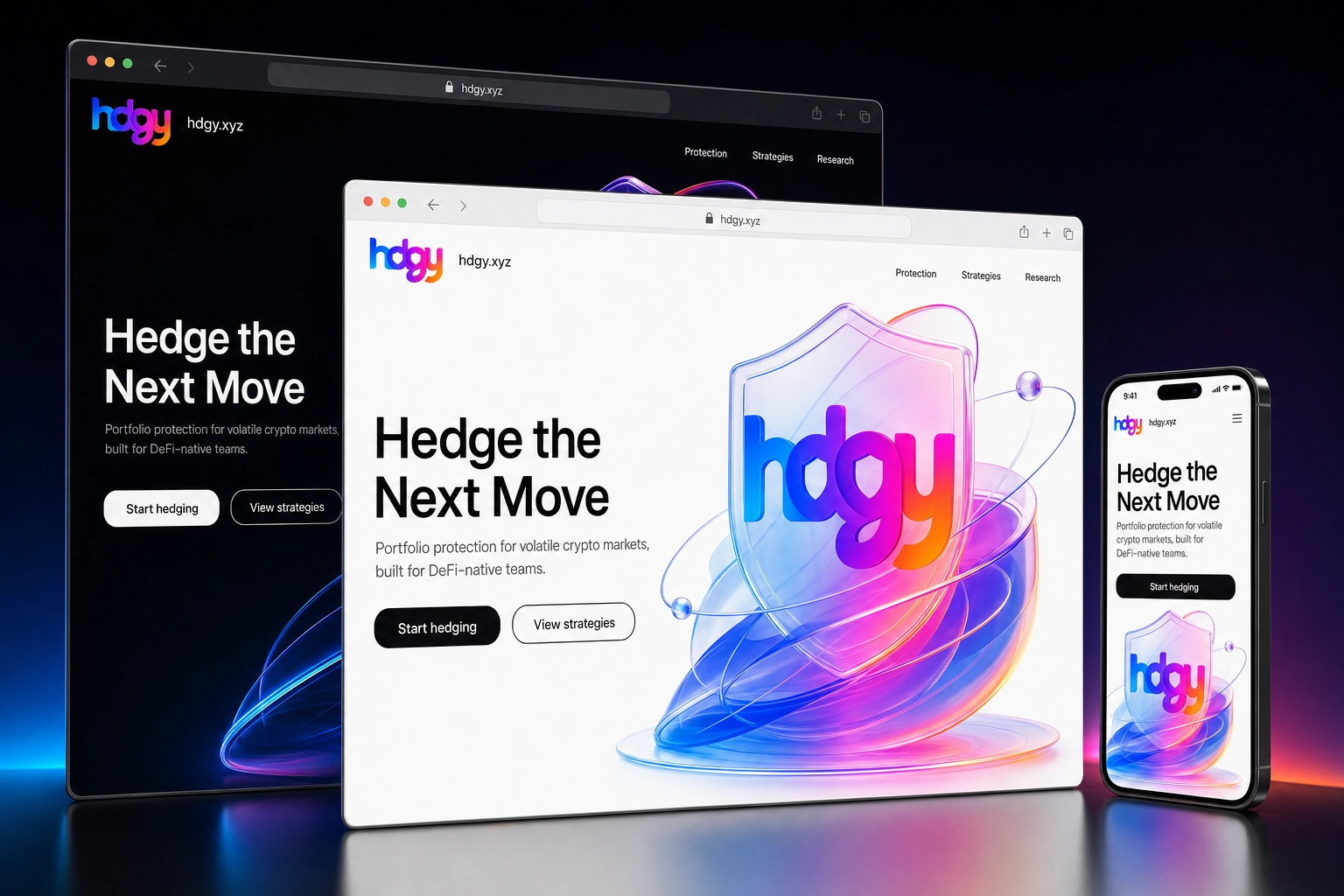 hdgy.xyz website concept preview