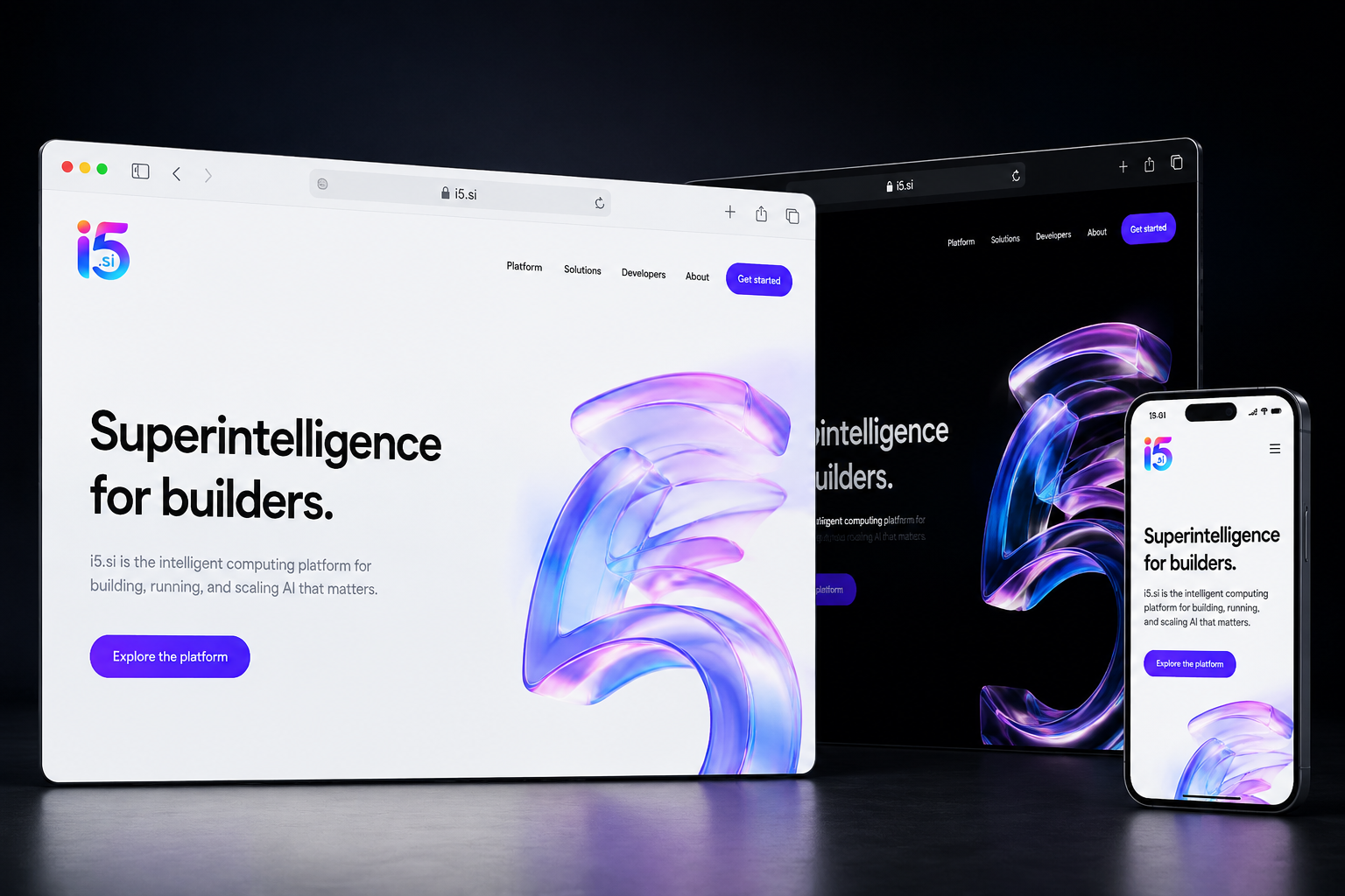 i5.si website concept preview