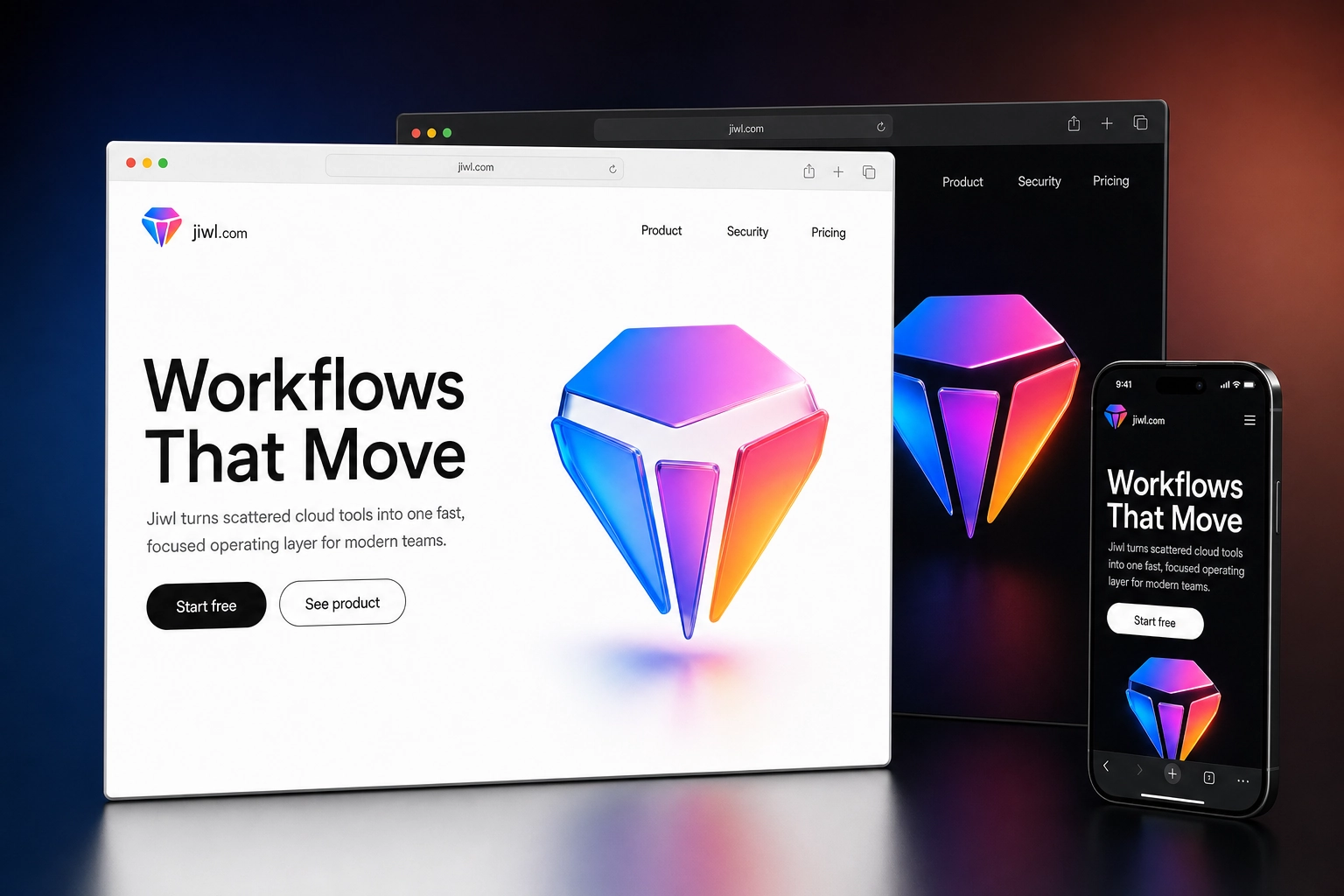 jiwl.com website concept preview