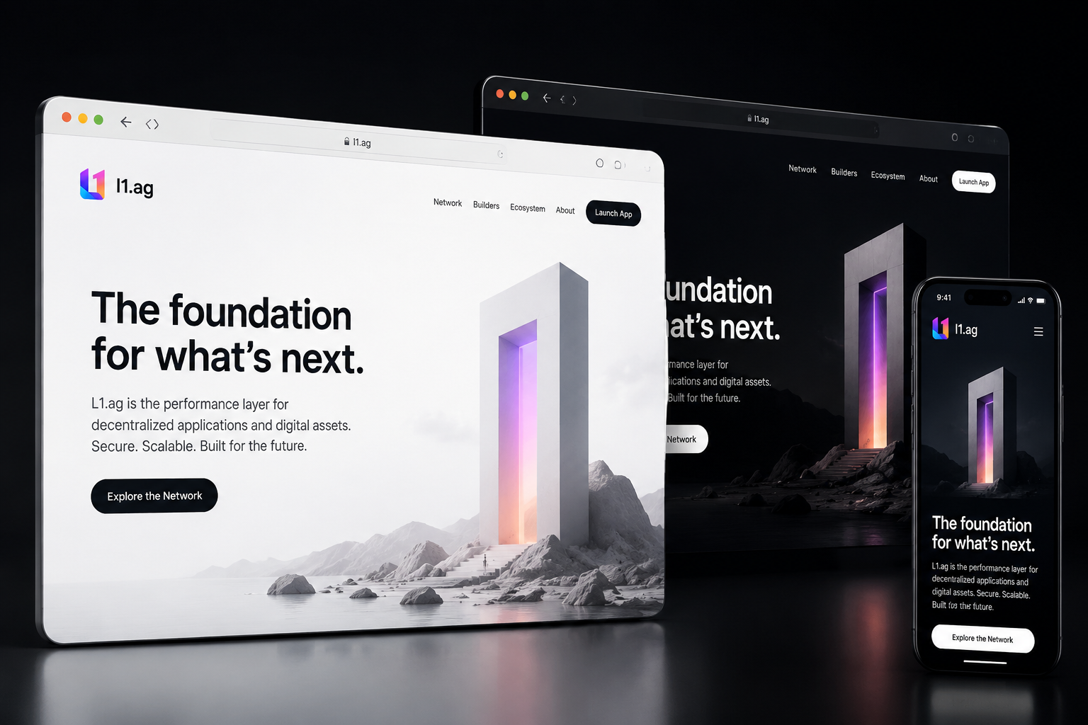 l1.ag website concept preview