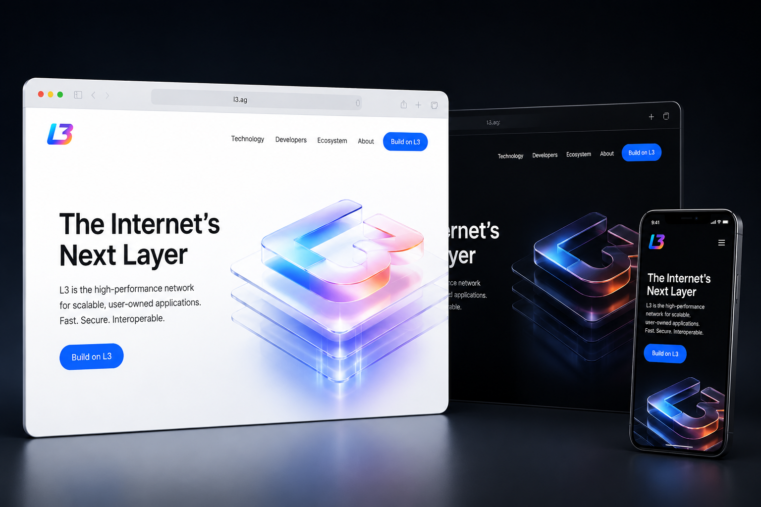l3.ag website concept preview