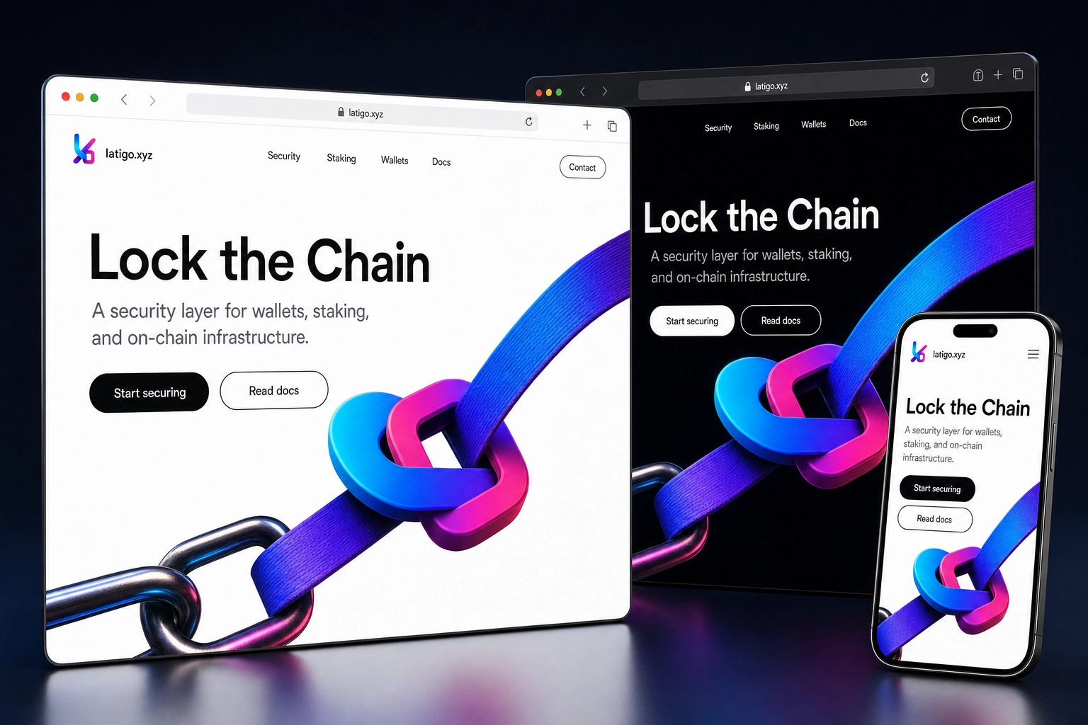 latigo.xyz website concept preview