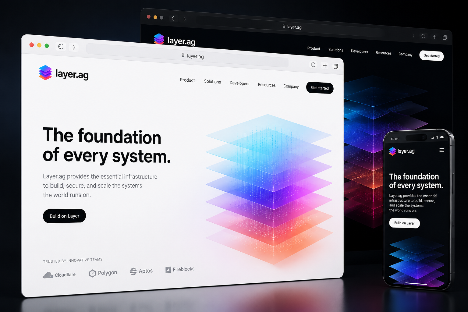 layer.ag website concept preview
