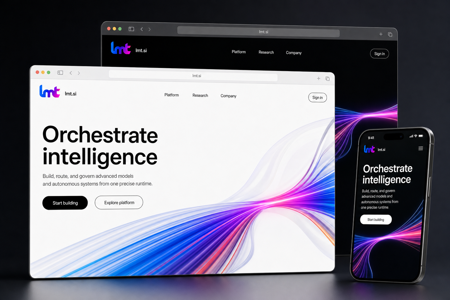 lmt.si website concept preview