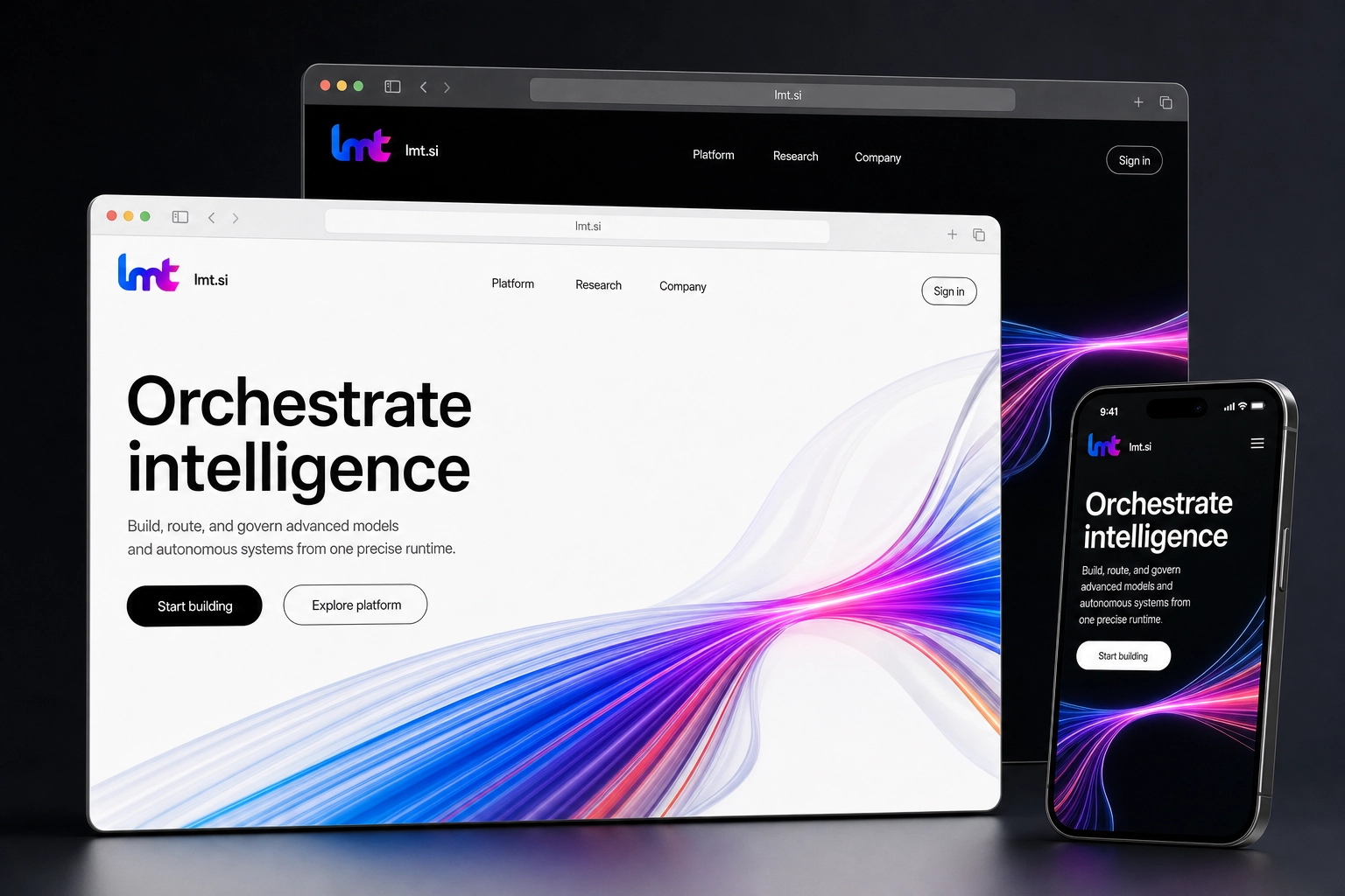 lmt.si website concept preview