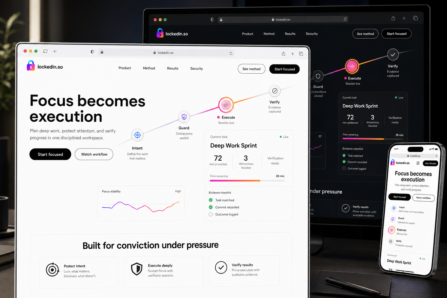 lockedin.so website concept preview