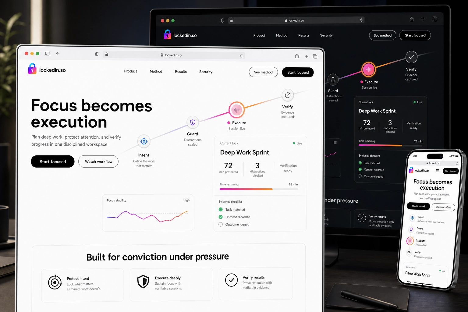 lockedin.so website concept preview