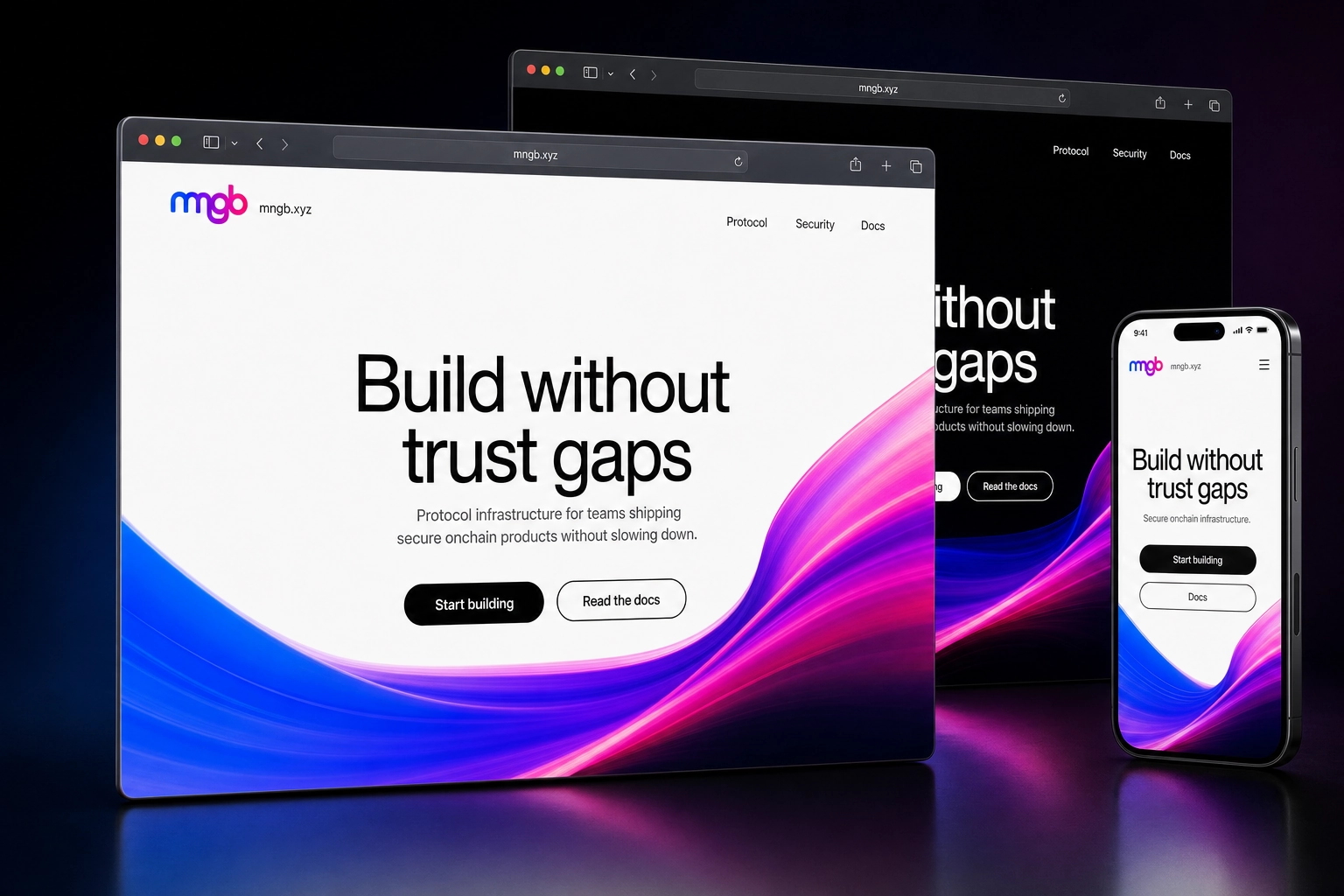 mngb.xyz website concept preview