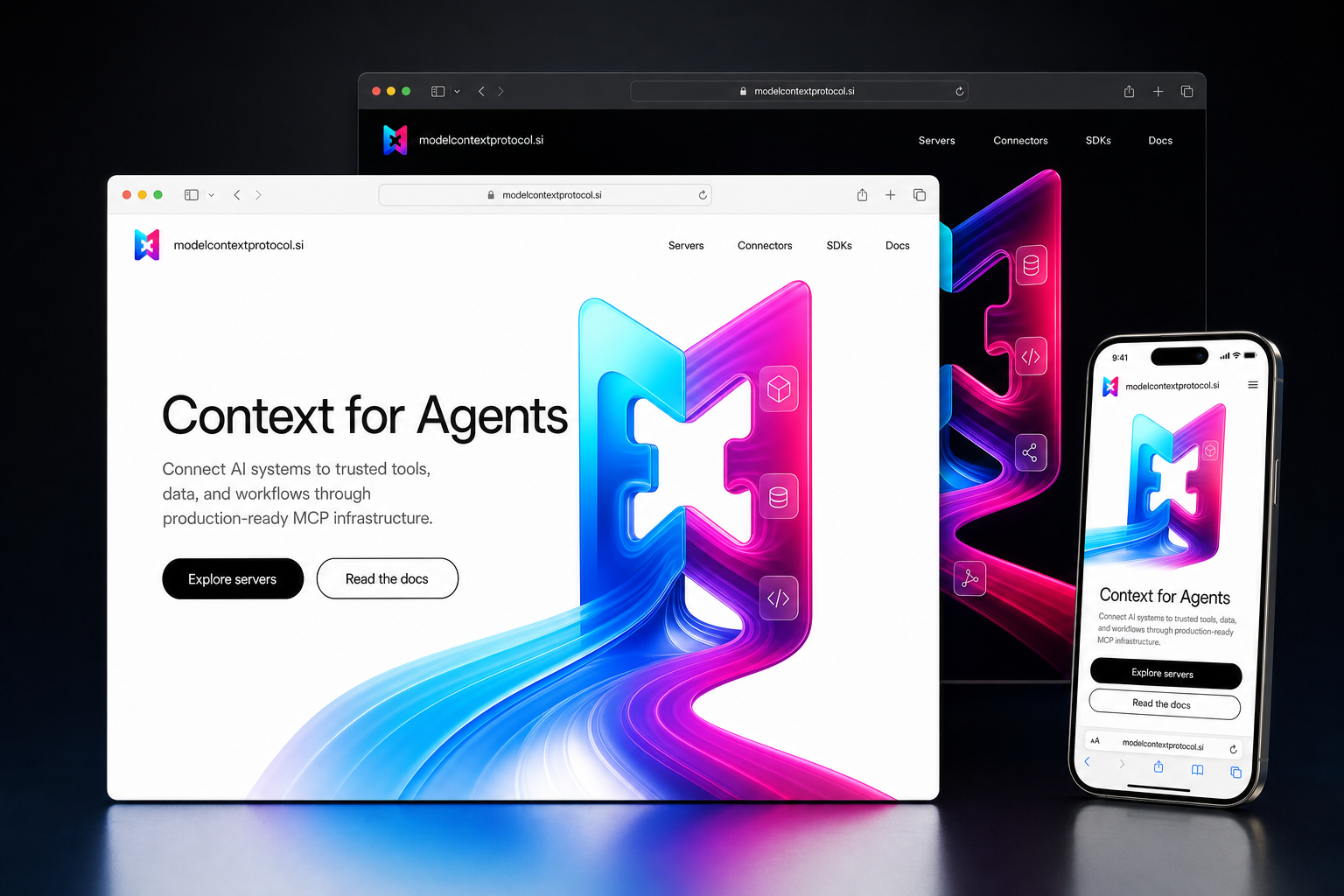 modelcontextprotocol.si website concept preview