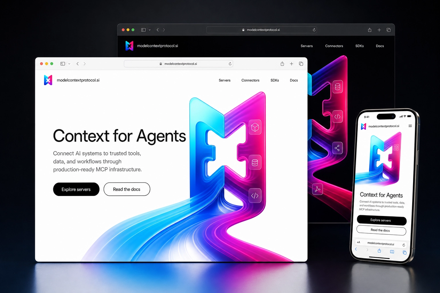 modelcontextprotocol.si website concept preview