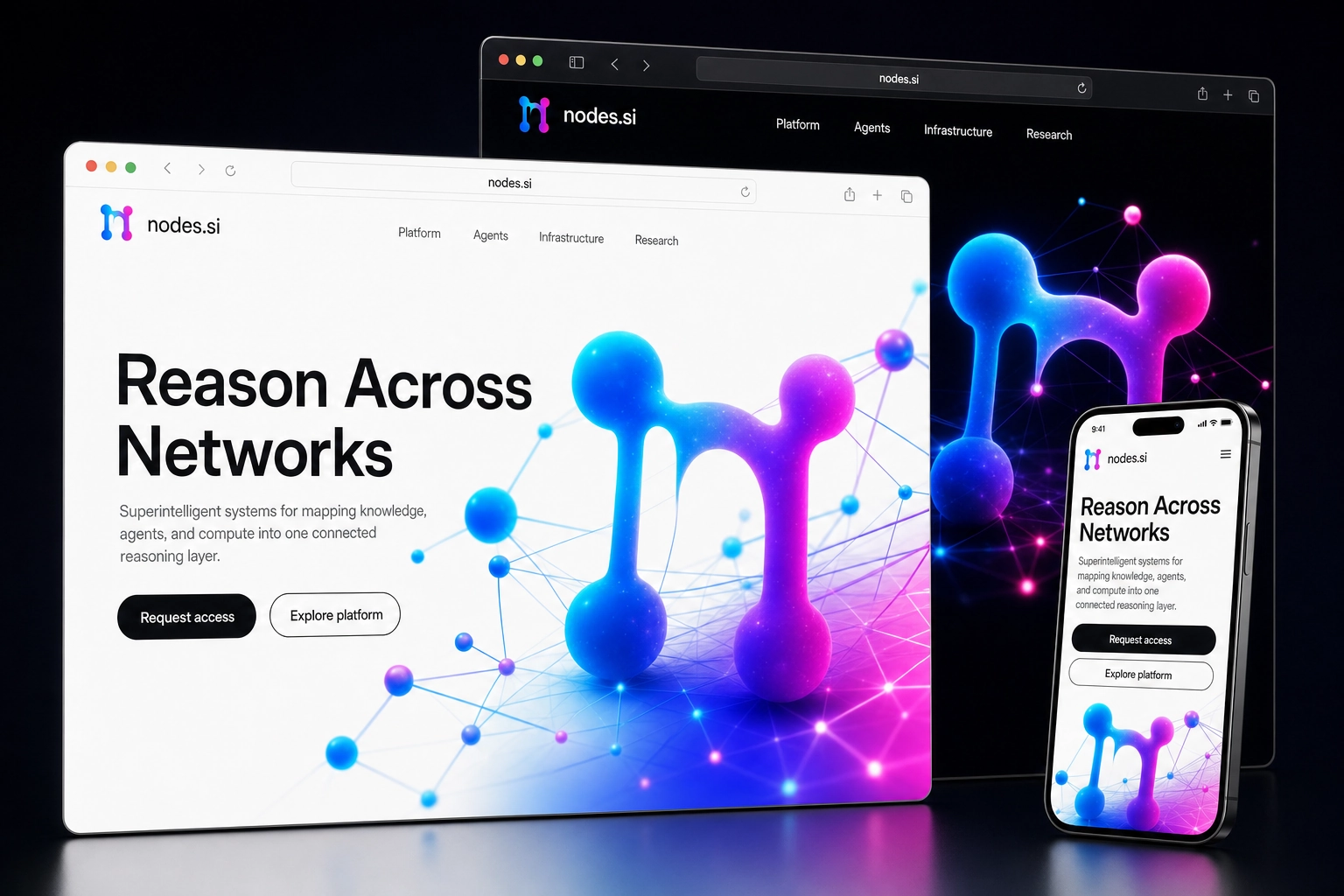 nodes.si website concept preview