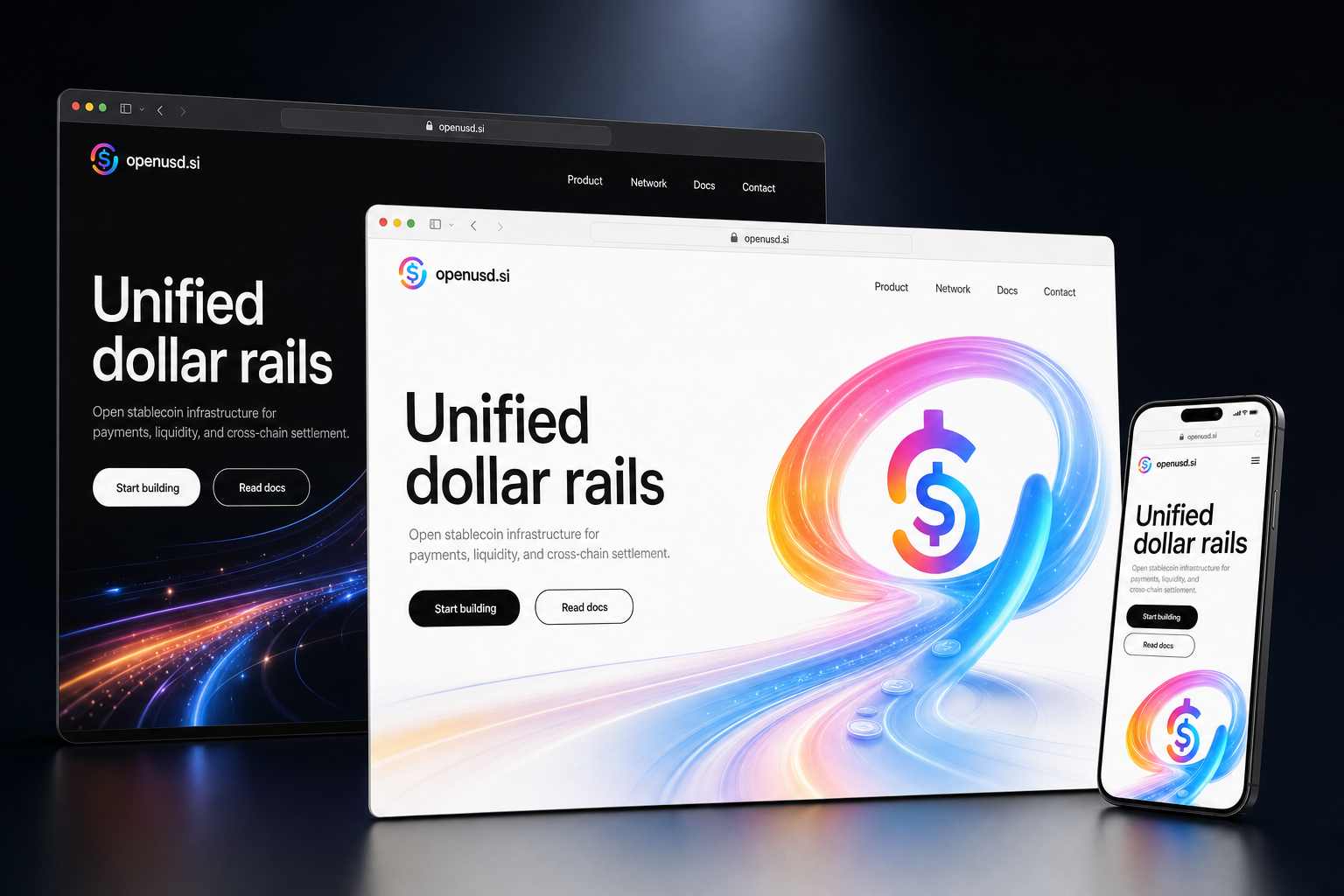 openusd.si website concept preview enlarged
