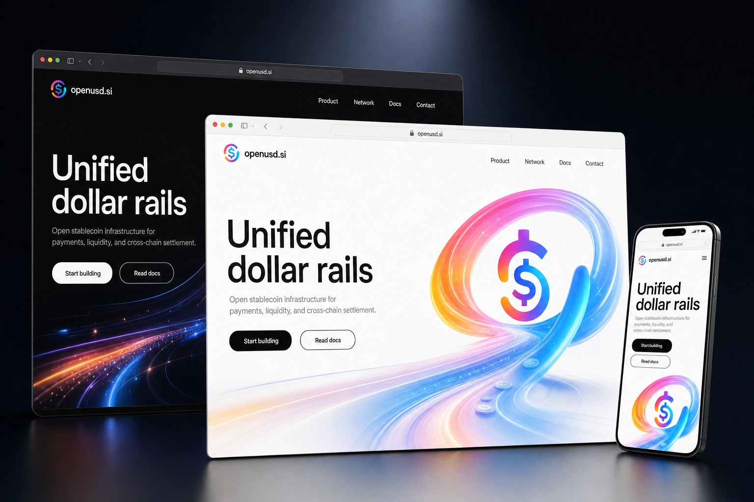 openusd.si website concept preview