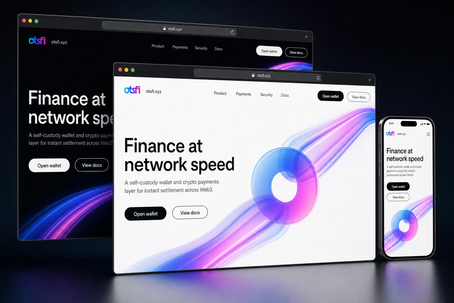 otsfi.xyz website concept preview