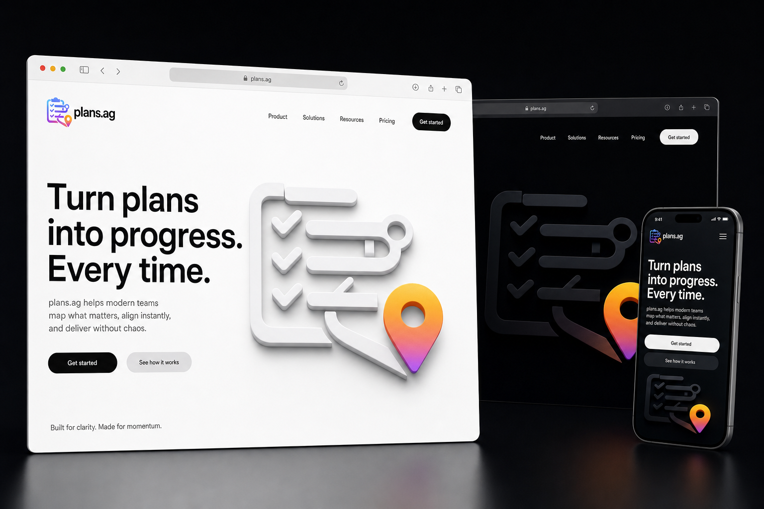 plans.ag website concept preview