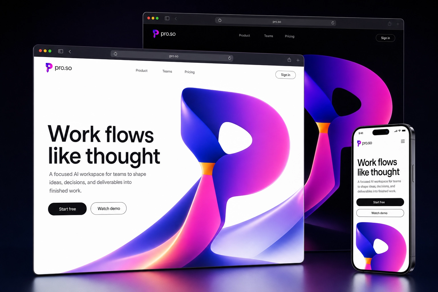 pro.so website concept preview
