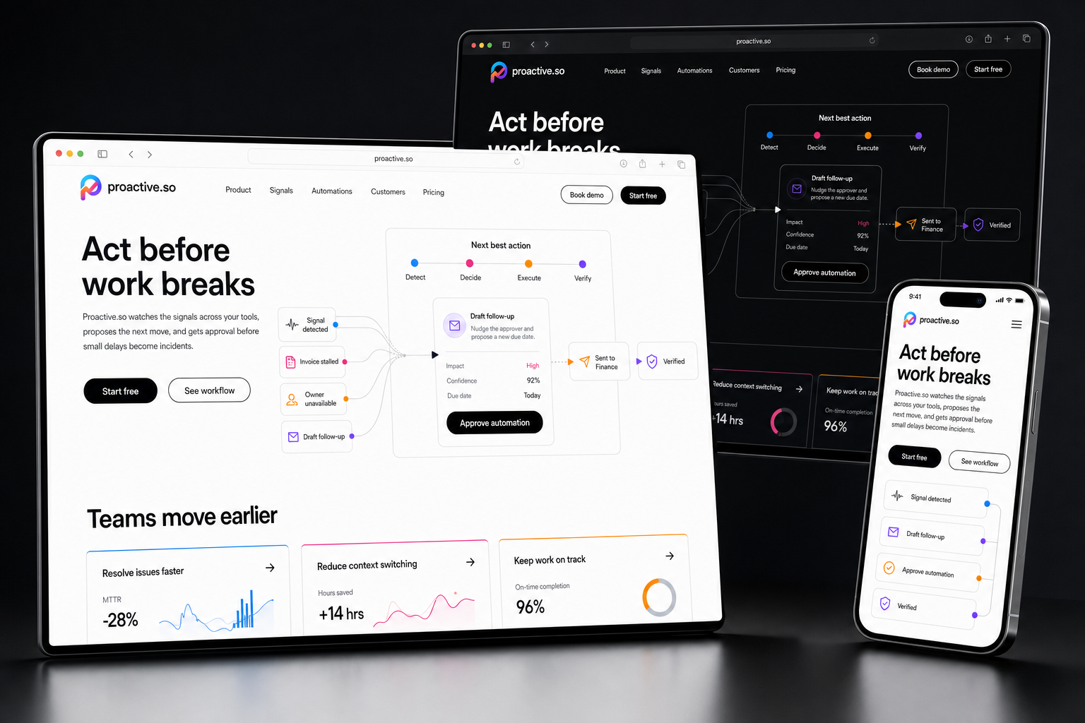 proactive.so website concept preview