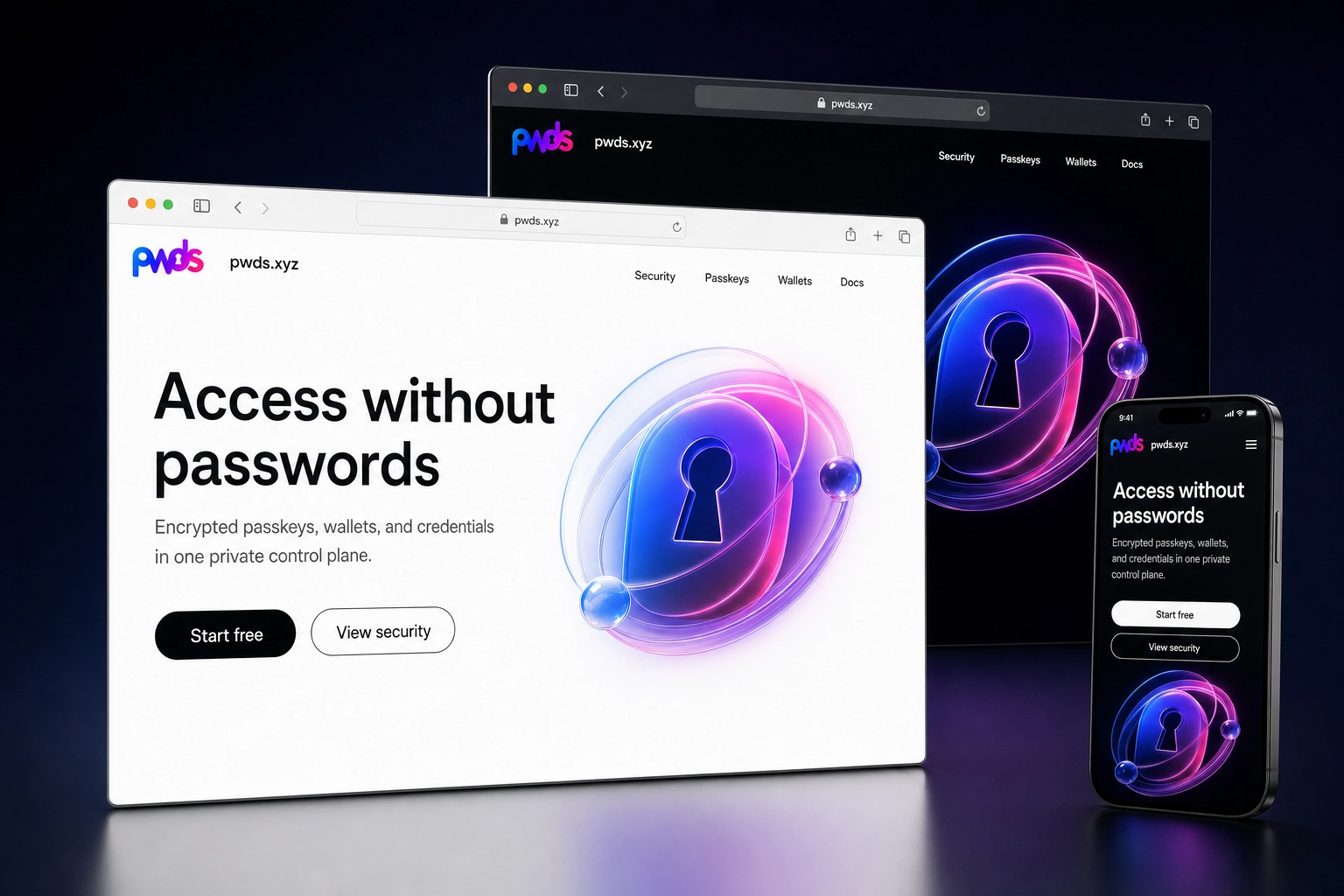 pwds.xyz website concept preview
